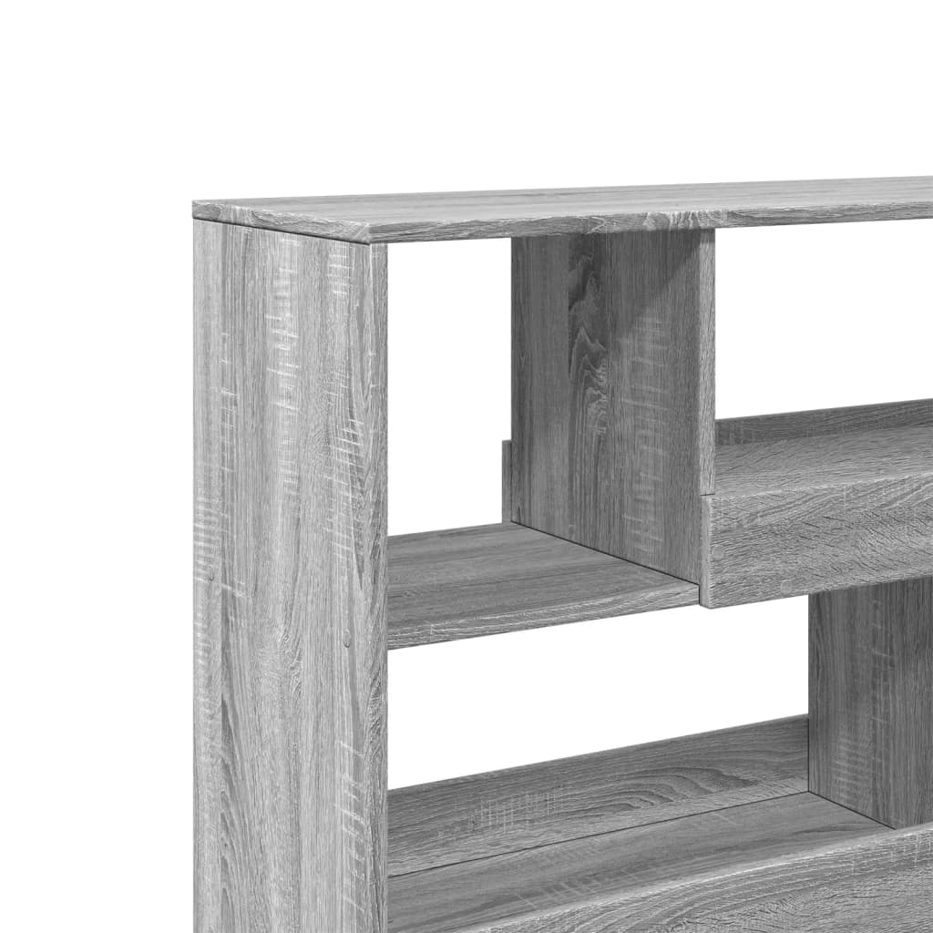 Βιβλιοθήκη/Διαχωριστικό Χώρου Γκρι Sonoma 100x33x94,5 εκ. - Pakobazaar
