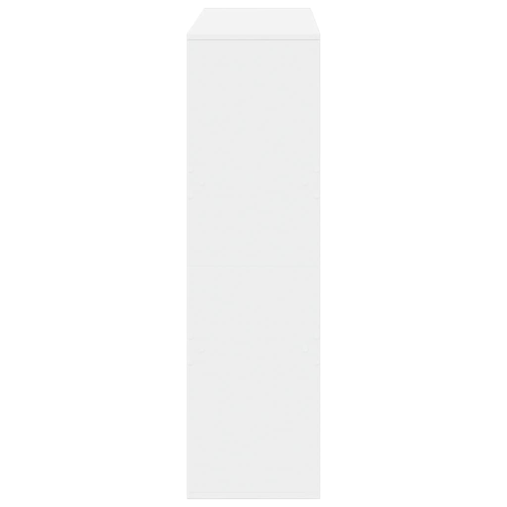 Βιβλιοθήκη/Διαχωριστικό Χώρου Λευκό 100x33x115 εκ.