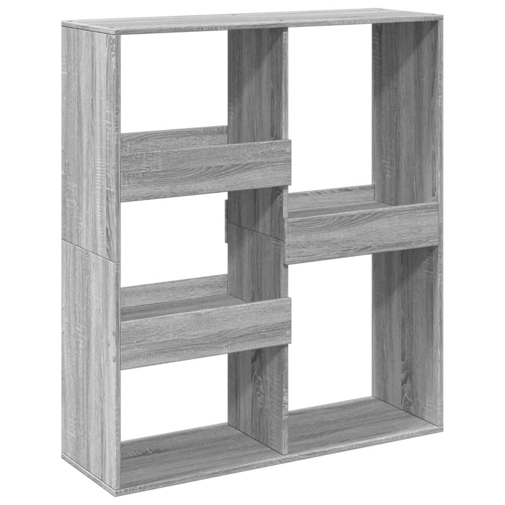 Βιβλιοθήκη/Διαχωριστικό Χώρου Γκρι Sonoma 100x33x115 εκ.