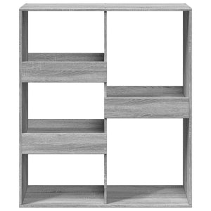 Βιβλιοθήκη/Διαχωριστικό Χώρου Γκρι Sonoma 100x33x115 εκ.