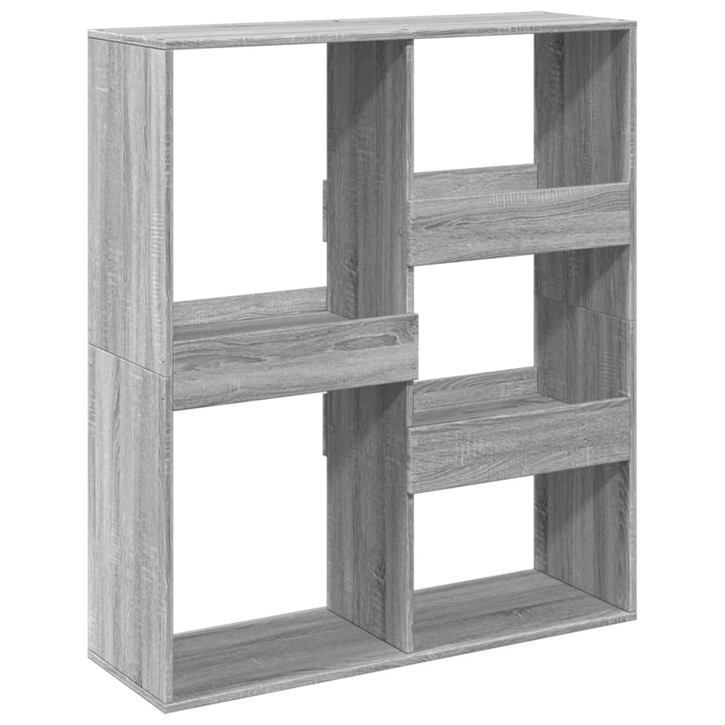 Βιβλιοθήκη/Διαχωριστικό Χώρου Γκρι Sonoma 100x33x115 εκ.