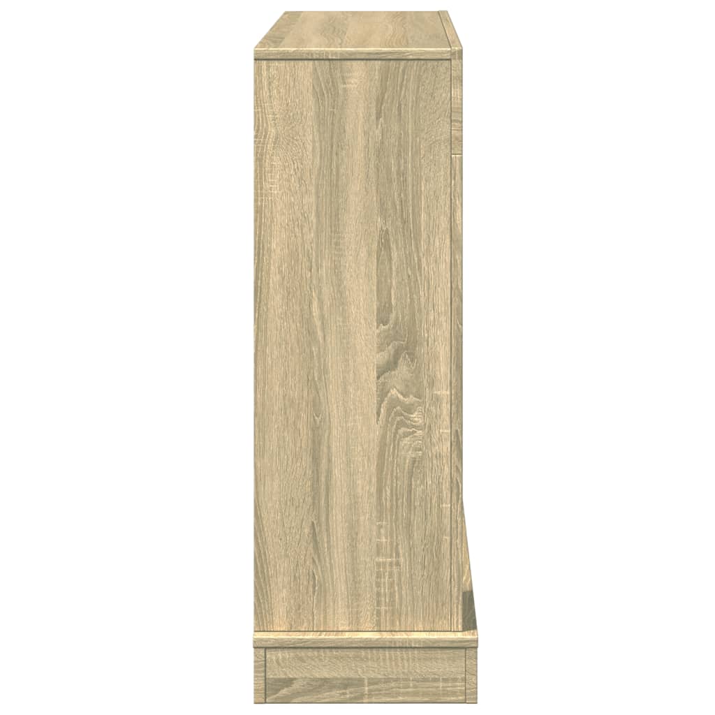 Πλαίσιο Τζακιού Sonoma Δρυς 100x30x87,5 εκ. από Επεξ. Ξύλο - Pakobazaar