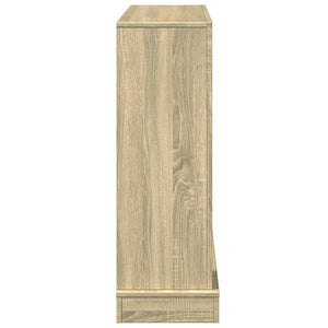 Πλαίσιο Τζακιού Sonoma Δρυς 100x30x87,5 εκ. από Επεξ. Ξύλο - Pakobazaar