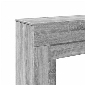 Πλαίσιο Τζακιού Γκρι Sonoma 100x30x87,5 εκ. από Επεξ. Ξύλο - Pakobazaar