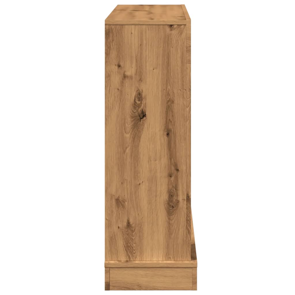 Πλαίσιο Τζακιού Αρτισιανή Δρυς 100x30x87,5 εκ. από Επεξ. Ξύλο - Pakobazaar