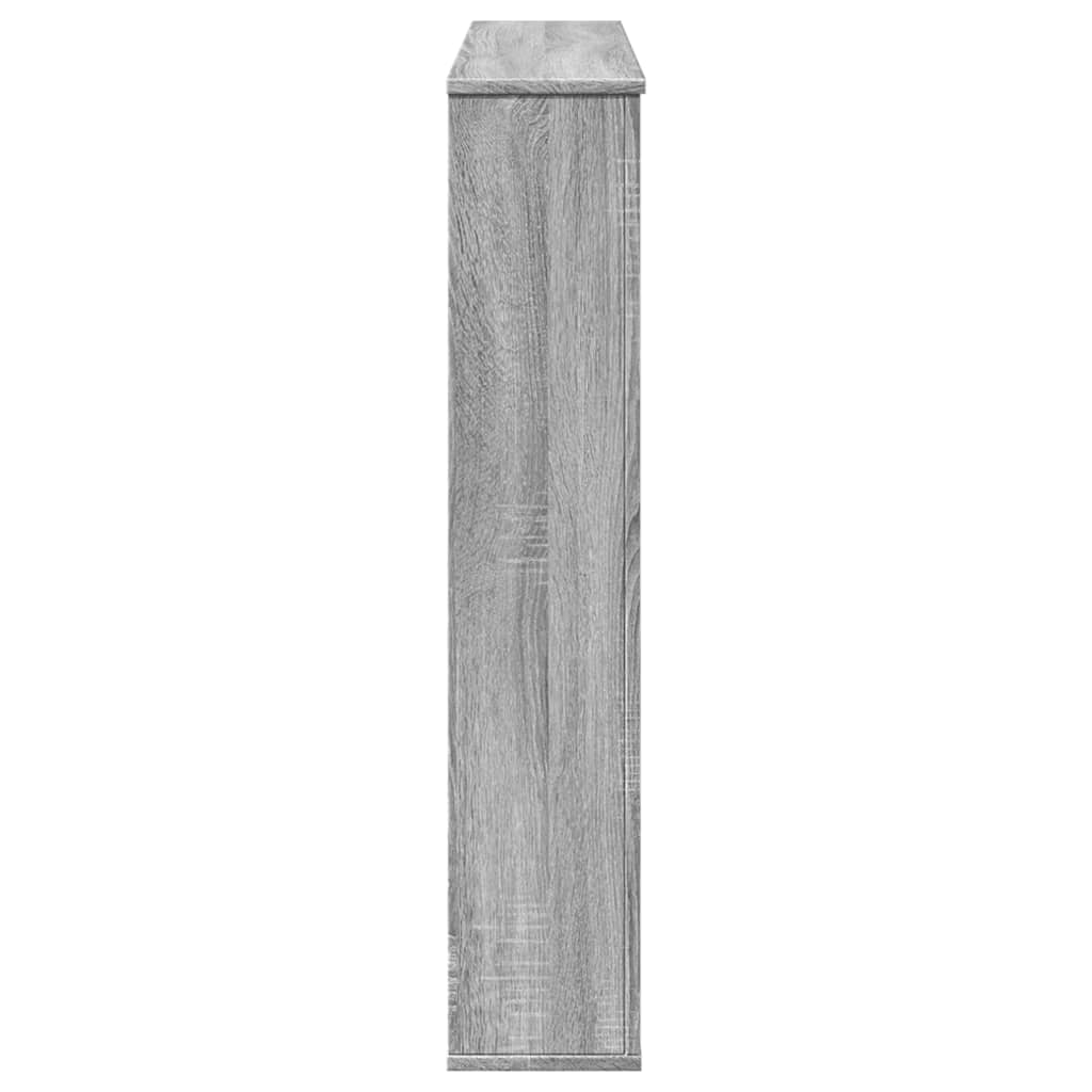 Πλαίσιο Τζακιού Γκρι Sonoma 100x20x100 εκ. από Επεξ. Ξύλο - Pakobazaar