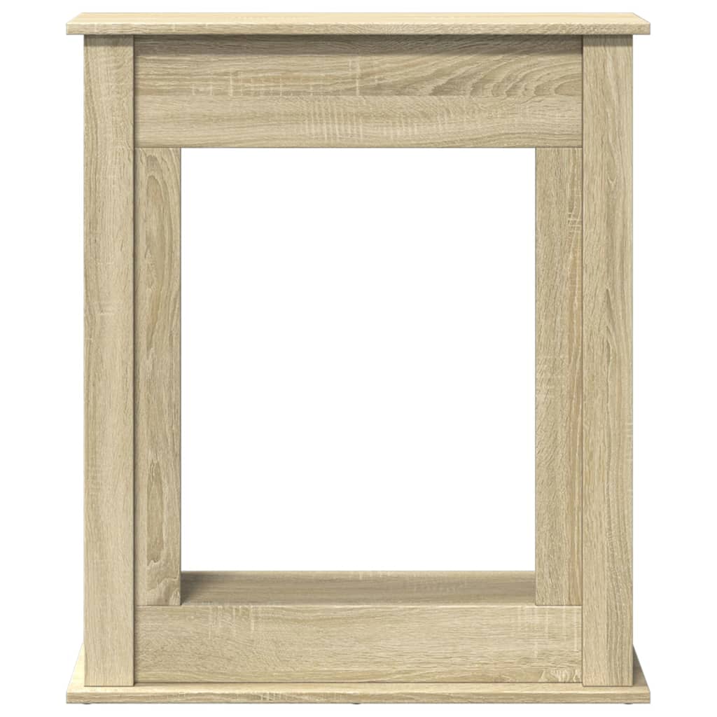 Πλαίσιο Τζακιού Sonoma Δρυς 75x20x87,5 εκ. από Επεξ. Ξύλο - Pakobazaar