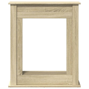 Πλαίσιο Τζακιού Sonoma Δρυς 75x20x87,5 εκ. από Επεξ. Ξύλο - Pakobazaar