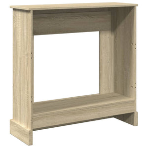 Πλαίσιο Τζακιού Sonoma Δρυς 90x30x90 εκ. από Επεξ. Ξύλο