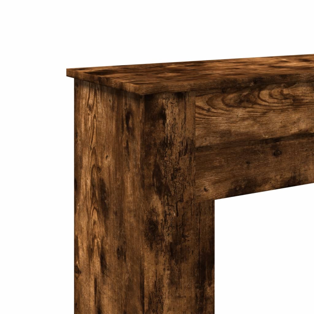 Πλαίσιο Τζακιού Καπνιστή Δρυς 90x30x90 εκ. από Επεξ. Ξύλο