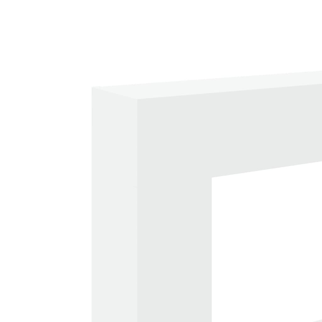 Πλαίσιο Τζακιού Λευκό 81x18x82 εκ. από Επεξ. Ξύλο