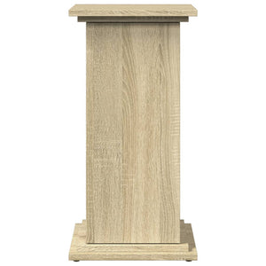 Βάση Οθόνης με Αποθ. Sonoma Δρυς 31x30x60 εκ Επεξεργασμένο Ξύλο