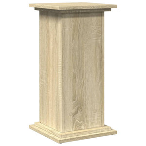 Βάση Οθόνης με Αποθ. Sonoma Δρυς 31x30x60 εκ Επεξεργασμένο Ξύλο
