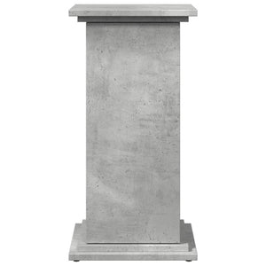 Βάση Οθόνης με Αποθ. Γκρι Σκυρ. 31x30x60 εκ. Επεξεργ. Ξύλο
