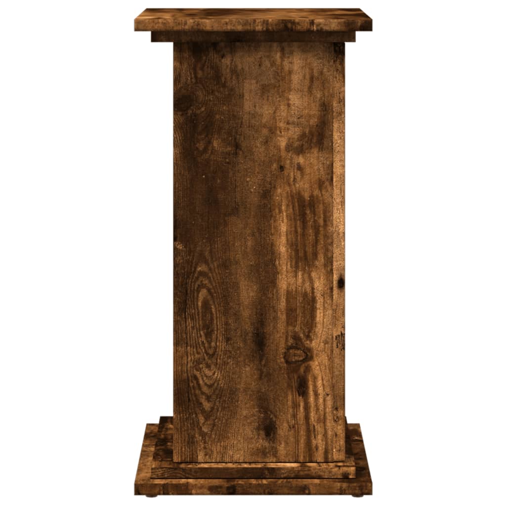 Βάση Οθόνης με Αποθ. Καπνιστή Δρυς 31x30x60 εκ Επεξεργ. Ξύλο