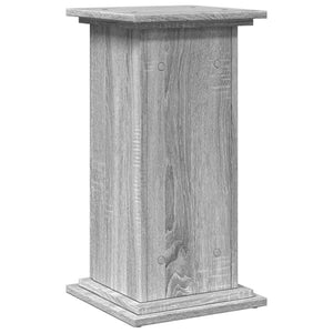 Βάση Οθόνης με Αποθ. Γκρι Sonoma 31x30x60 εκ. Επεξεργ. Ξύλο - Pakobazaar