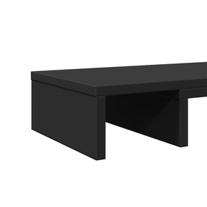 Βάση Οθόνης Ρυθμιζόμενο Μαύρο 60x24x10,5 εκ. από Επεξ. Ξύλο - Pakobazaar