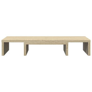 Βάση Οθόνης Ρυθμιζ. Sonoma Δρυς 60x24x10,5 εκ. Επεξεργ. Ξύλο
