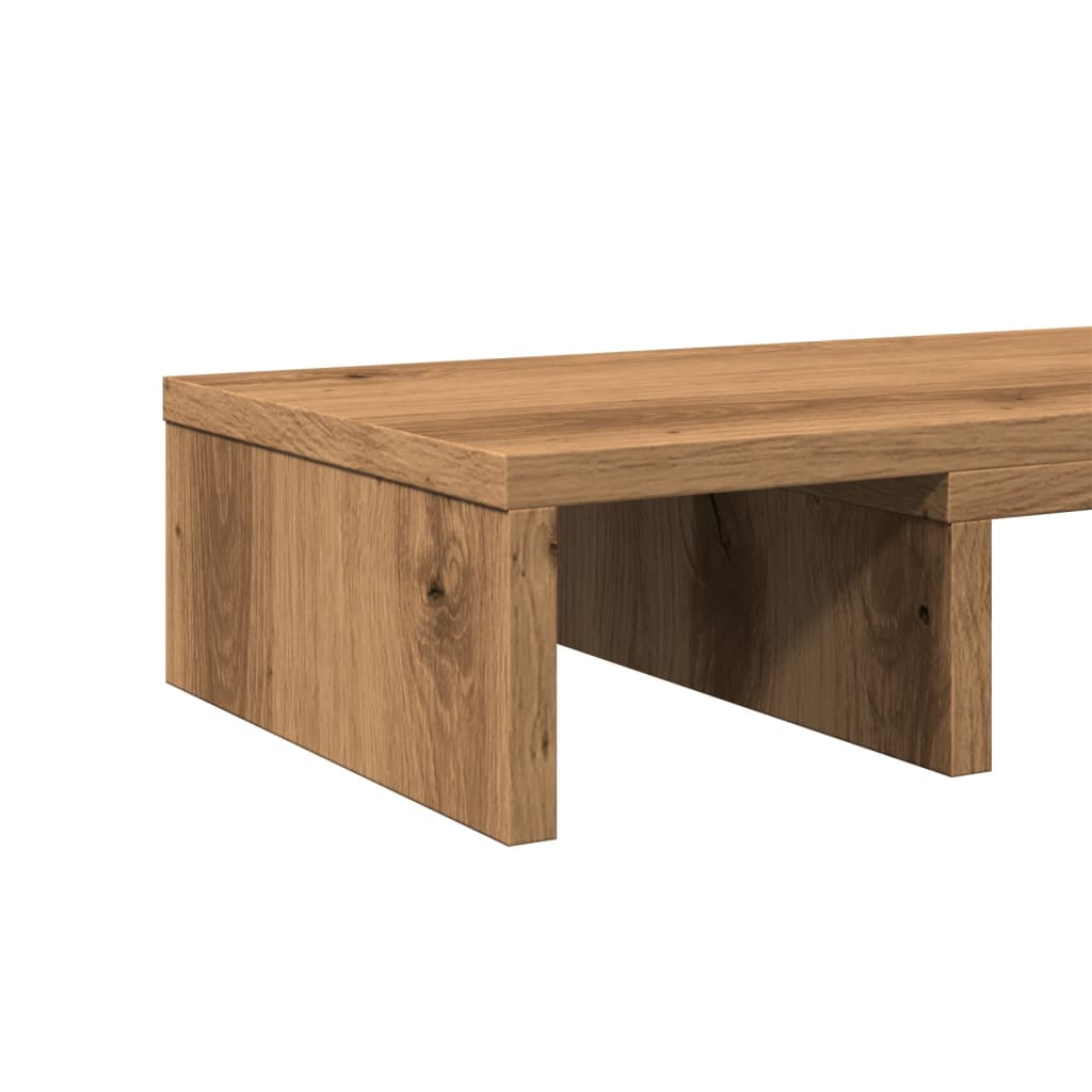 Βάση Οθόνης Ρυθμιζ. Αρτισιανή Δρυς 60x24x10,5 εκ. Επεξεργ. Ξύλο - Pakobazaar