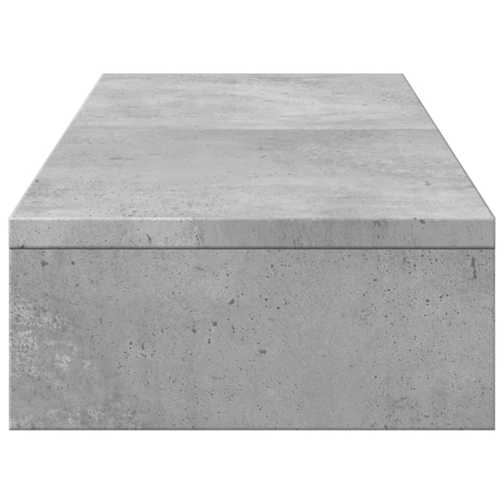 Βάση Οθόνης Ρυθμιζ. Γκρι Σκυρ. 80x24x10,5 εκ. Επεξεργ. Ξύλο - Pakobazaar