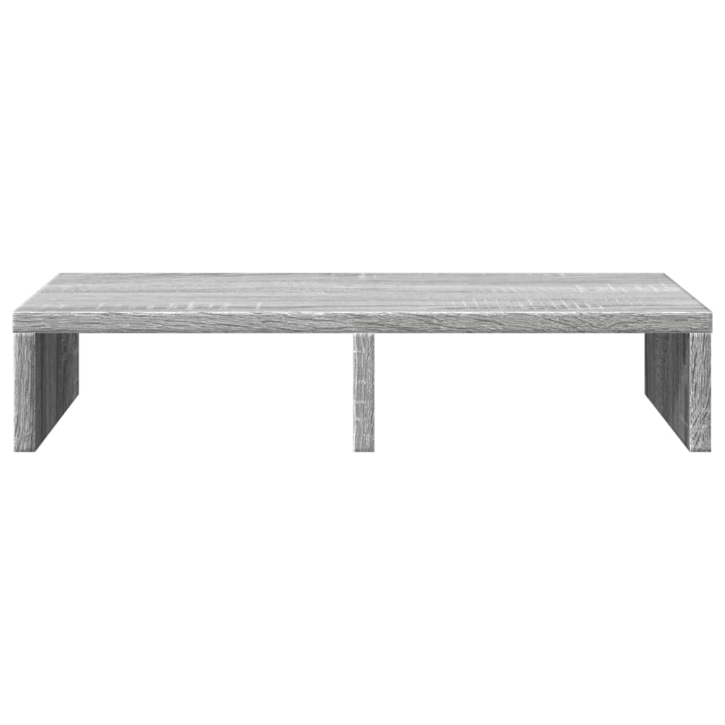 Βάση Οθόνης Γκρι Sonoma 50x27x10 εκ. από Επεξεργασμένο Ξύλο