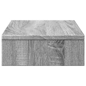 Βάση Οθόνης Γκρι Sonoma 50x27x10 εκ. από Επεξεργασμένο Ξύλο