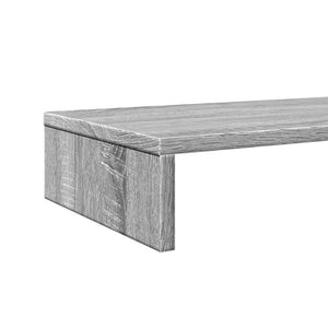 Βάση Οθόνης Γκρι Sonoma 100x27x10 εκ. από Επεξεργασμένο Ξύλο - Pakobazaar