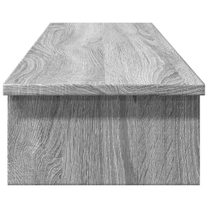 Βάση Οθόνης Γκρι Sonoma 100x27x15 εκ. Επεξεργ. Ξύλο - Pakobazaar