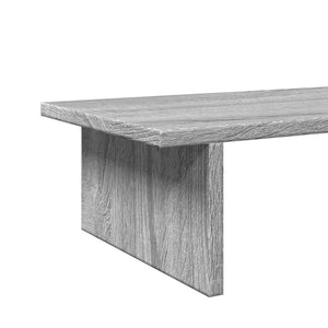 Βάση Οθόνης Γκρι Sonoma 100x27x15 εκ. Επεξεργ. Ξύλο - Pakobazaar