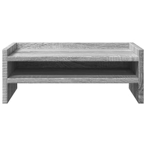 Βάση Οθόνης Γκρι Sonoma 42x24x16 εκ. από Επεξεργασμένο Ξύλο