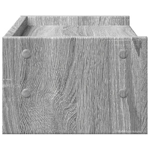 Βάση Οθόνης Γκρι Sonoma 42x24x16 εκ. από Επεξεργασμένο Ξύλο