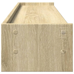 Βάση Οθόνης Sonoma Δρυς 100x24x16 εκ. από Επεξ. Ξύλο