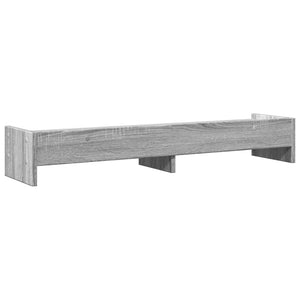 Βάση Οθόνης Γκρι Sonoma 100x24x16 εκ. από Επεξεργασμένο Ξύλο