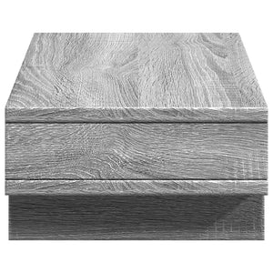 Βάση Οθόνης Γκρι Sonoma 50x27x15 εκ. από Επεξεργασμένο Ξύλο