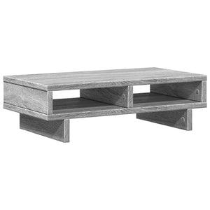 Βάση Οθόνης Γκρι Sonoma 50x27x15 εκ. από Επεξεργασμένο Ξύλο