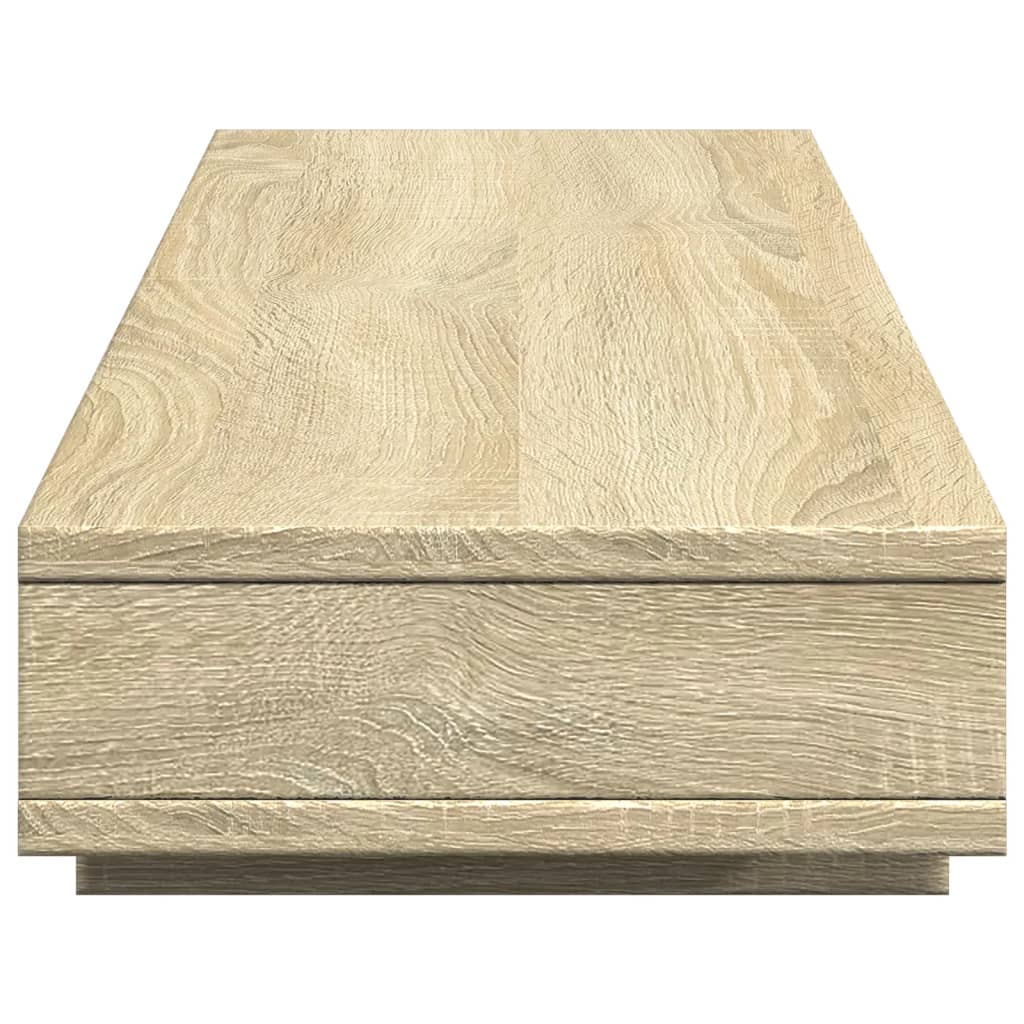 Βάση Οθόνης Sonoma Δρυς 100x27x15 εκ. από Επεξ. Ξύλο - Pakobazaar