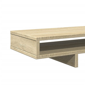 Βάση Οθόνης Sonoma Δρυς 100x27x15 εκ. από Επεξ. Ξύλο - Pakobazaar