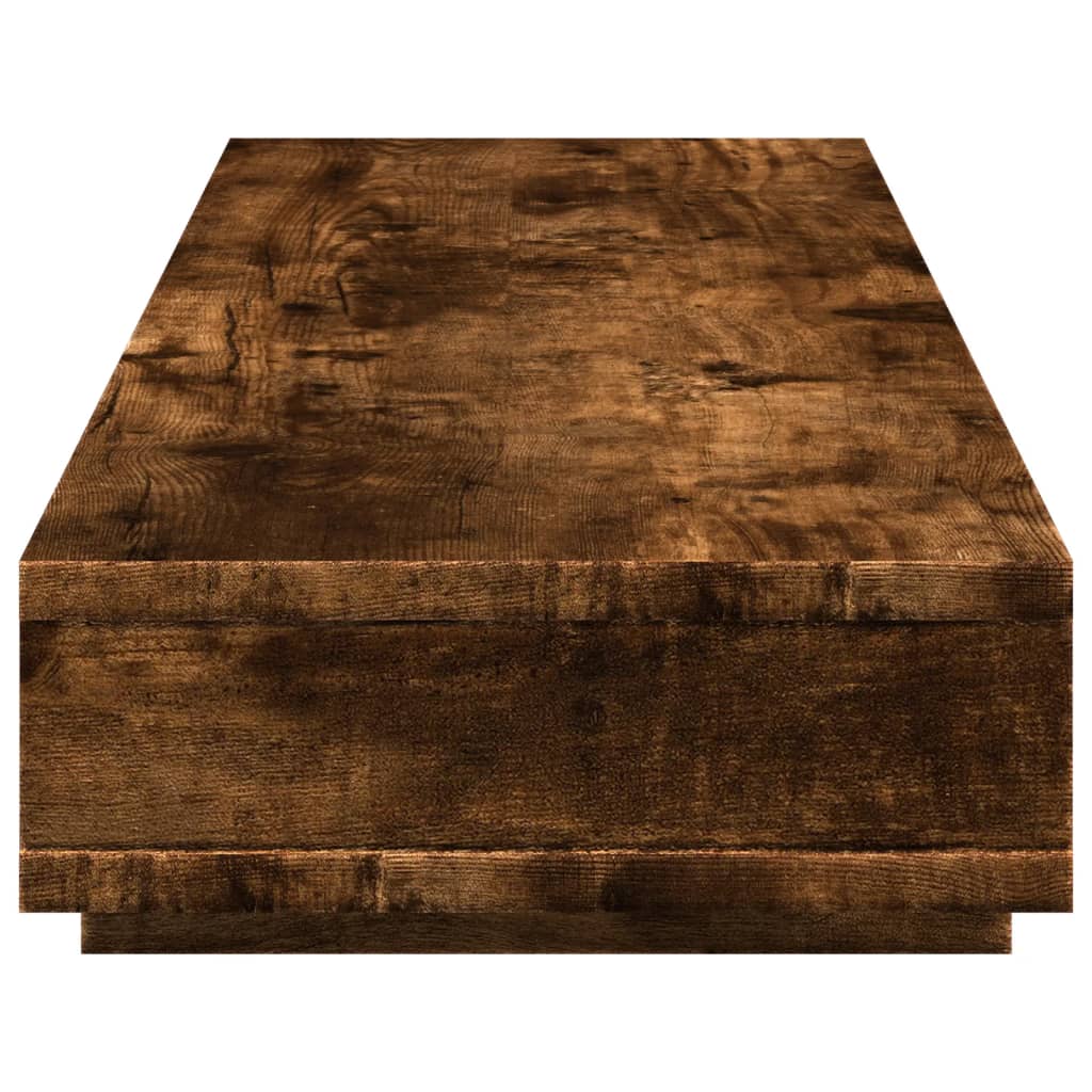 Βάση Οθόνης Καπνιστή Δρυς 100x27x15 εκ. από Επεξ. Ξύλο