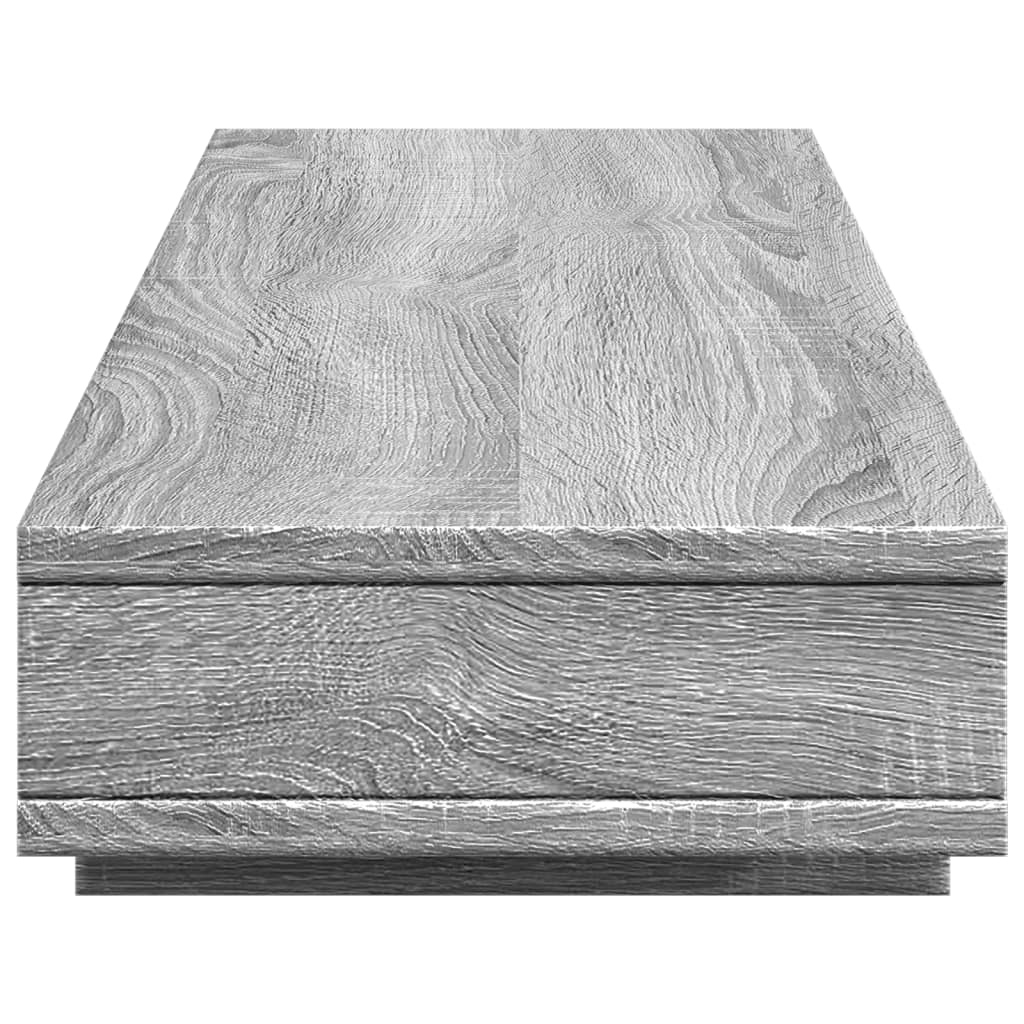 Βάση Οθόνης Γκρι Sonoma 100x27x15 εκ. Επεξεργ. Ξύλο