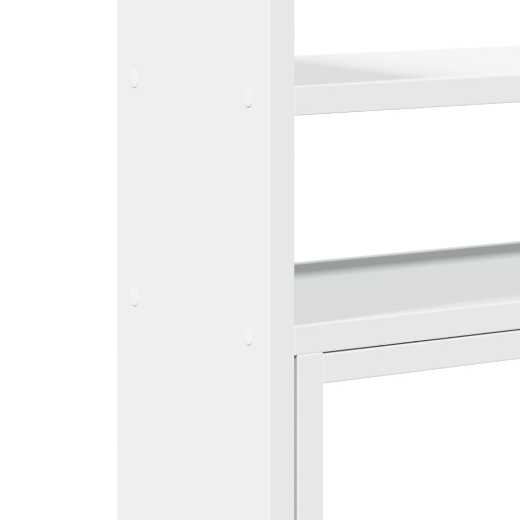 Έπιπλο Οργάνωσης Γραφείου Ρυθμιζ. Λευκό 40x17x41 εκ. Επεξ. Ξύλο - Pakobazaar