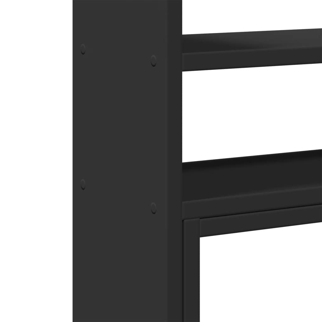 Έπιπλο Οργάνωσης Γραφείου Ρυθμιζ. Μαύρο 40x17x41 εκ. Επεξ. Ξύλο