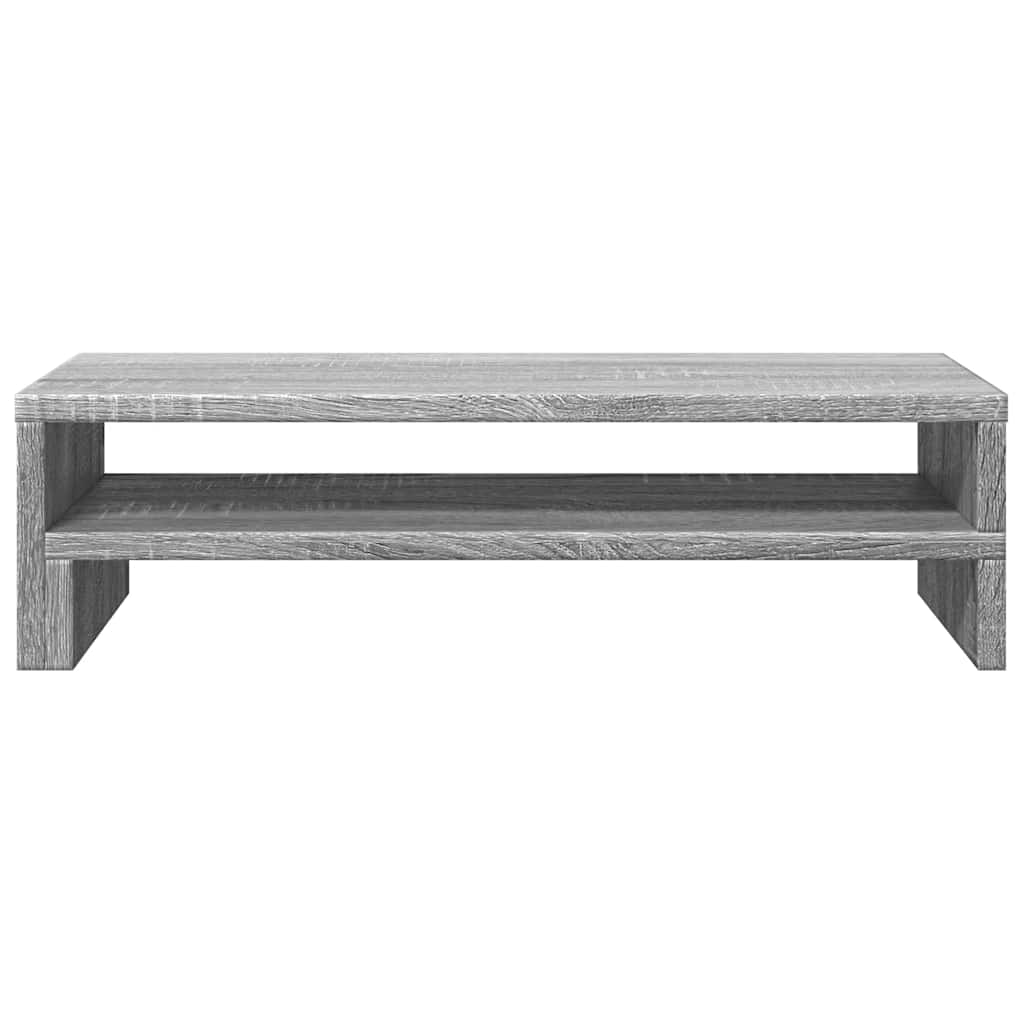 Βάση Οθόνης Γκρι Sonoma 54x22x15 εκ. από Επεξεργασμένο Ξύλο - Pakobazaar