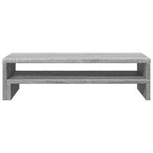 Βάση Οθόνης Γκρι Sonoma 54x22x15 εκ. από Επεξεργασμένο Ξύλο - Pakobazaar