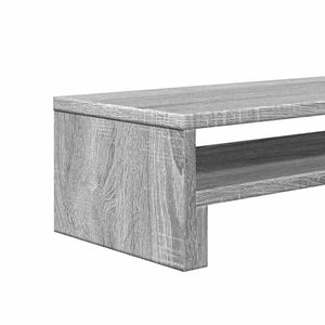 Βάση Οθόνης Γκρι Sonoma 54x22x15 εκ. από Επεξεργασμένο Ξύλο - Pakobazaar
