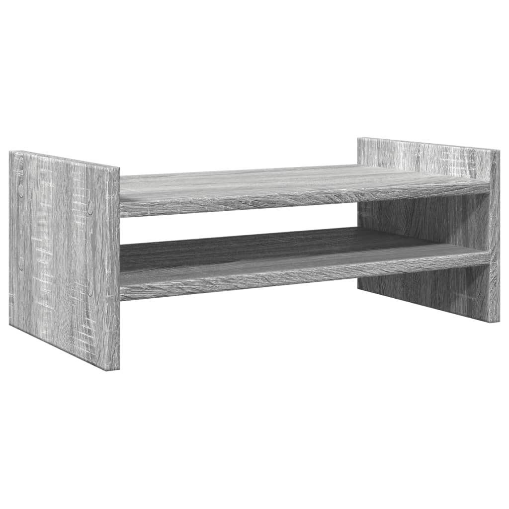 Βάση Οθόνης Γκρι Sonoma 50x27x20 εκ. από Επεξεργασμένο Ξύλο
