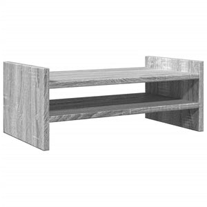 Βάση Οθόνης Γκρι Sonoma 50x27x20 εκ. από Επεξεργασμένο Ξύλο