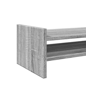 Βάση Οθόνης Γκρι Sonoma 50x27x20 εκ. από Επεξεργασμένο Ξύλο