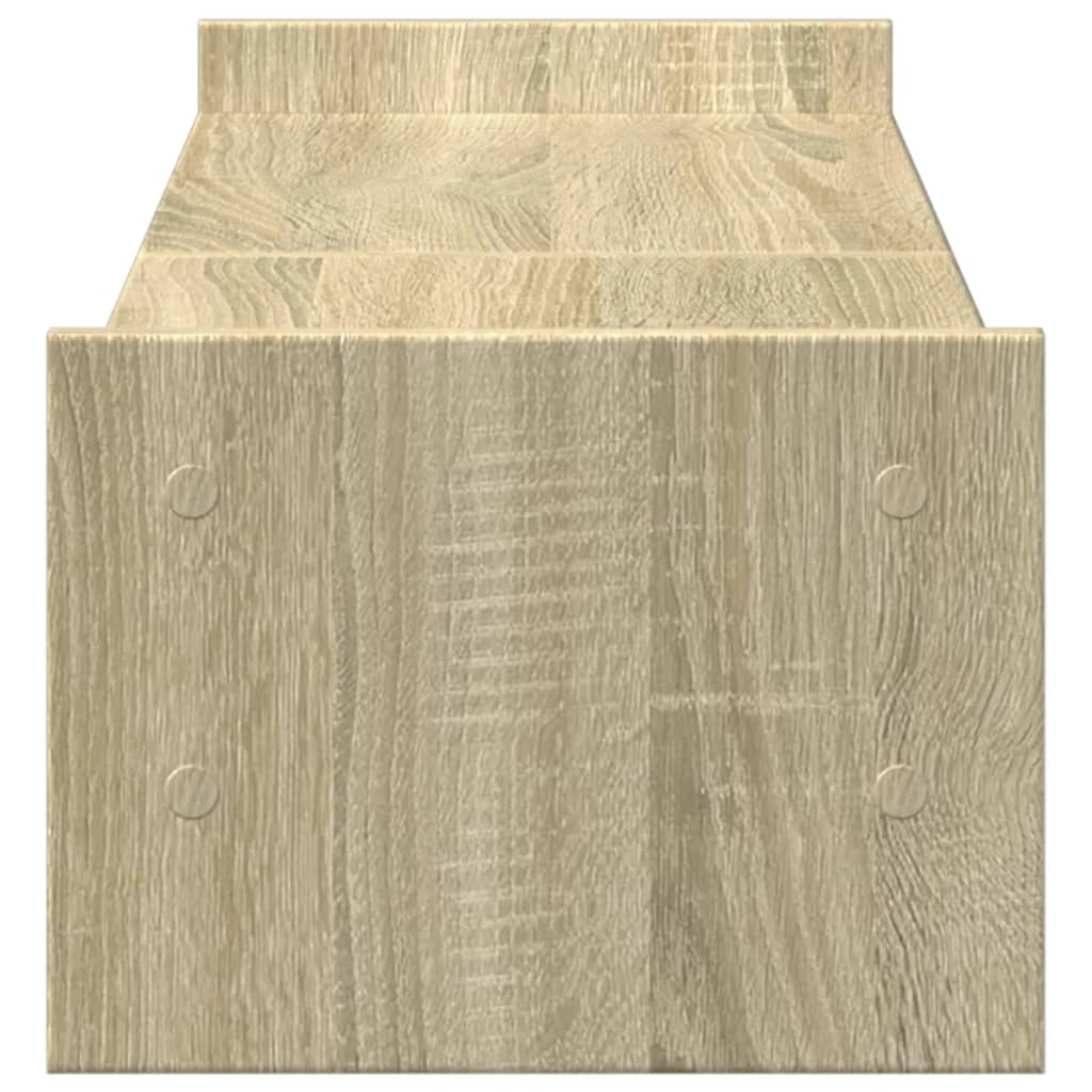 Βάση Οθόνης Sonoma Δρυς 100x27x20 εκ. από Επεξ. Ξύλο - Pakobazaar