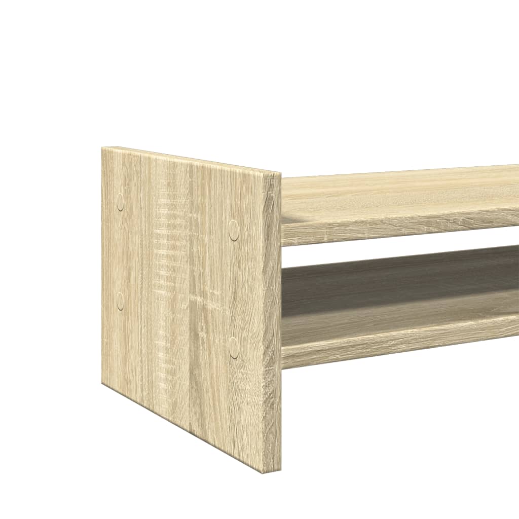 Βάση Οθόνης Sonoma Δρυς 100x27x20 εκ. από Επεξ. Ξύλο - Pakobazaar