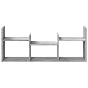 Ντουλάπι Τοίχου Γκρι Sonoma 100x18x40 εκ. Επεξεργασμένο Ξύλο